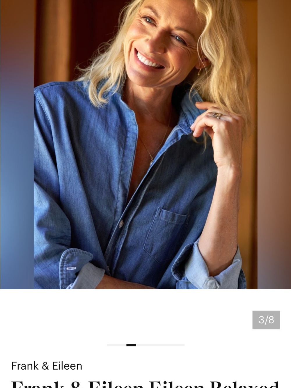 Frank & Eileen Relaxed Eileen Denim Shirt